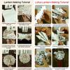 Traditional DIY Lantern Ornament Chinese Calligraphy Lotus Lantern  Mid-Autumn Festival