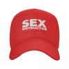 Classic Unisex Sex Instructor Baseball Cap Adult Adjustable Dad Hat for Unisex Women Sports Snapback Hats Summer Caps