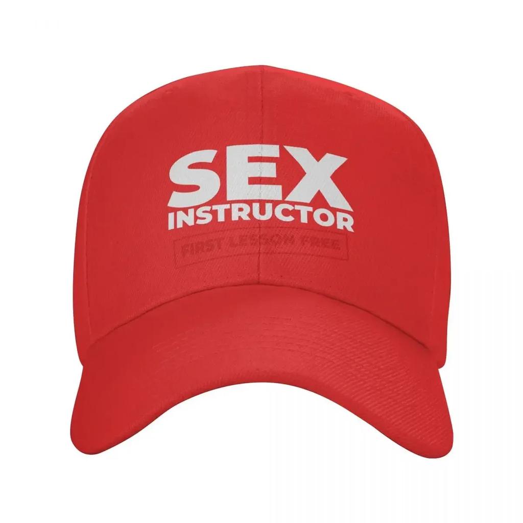 Classic Unisex Sex Instructor Baseball Cap Adult Adjustable Dad Hat for Unisex Women Sports Snapback Hats Summer Caps