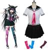 Высококачественный костюм Ибуки Миоды из Danganronpa, школьная форма, идеально подходящий для Хэллоуинских вечеринок