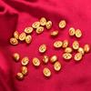 Mini Gold Ingot Luck Charms 100/200PCS Attract Wealth Handicrafts for DIY Jewelry Making Souvenir Gifts