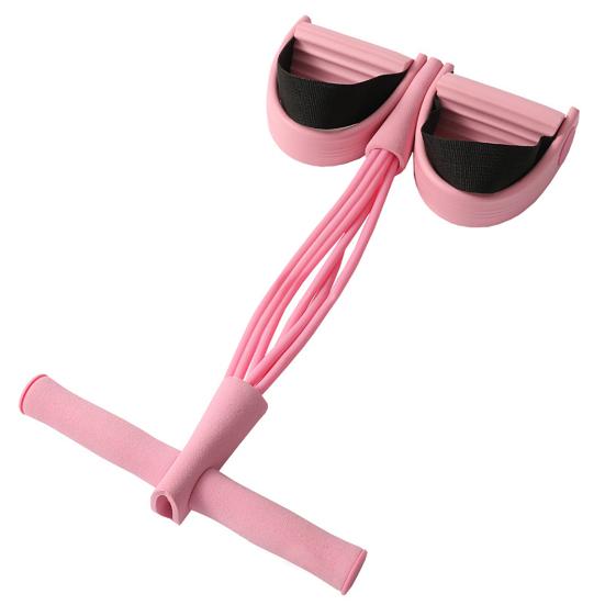 Многофункциональный 4/6-трубный педальный эспандер, эластичная лента сопротивления с ручкой, эластичная веревка для йоги и упражнений на пресс, мужской/женский педальный тренажер, оборудование для тренировок