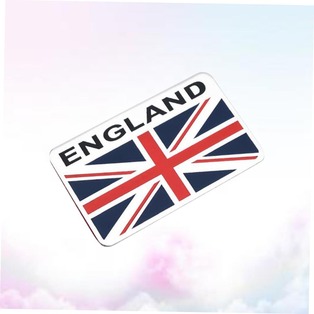 Veemoon Flag Car Sticker Metal Car Sticker Car Bumper Decoration British Car Sticker