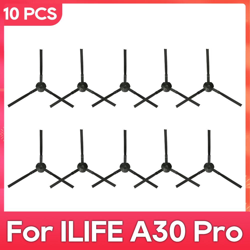 Подходит для ( iLife A30 Pro ) Основные боковые щетки, фильтры, тряпки, мешки для пыли, запчасти, аксессуары, комплект для робота-пылесоса