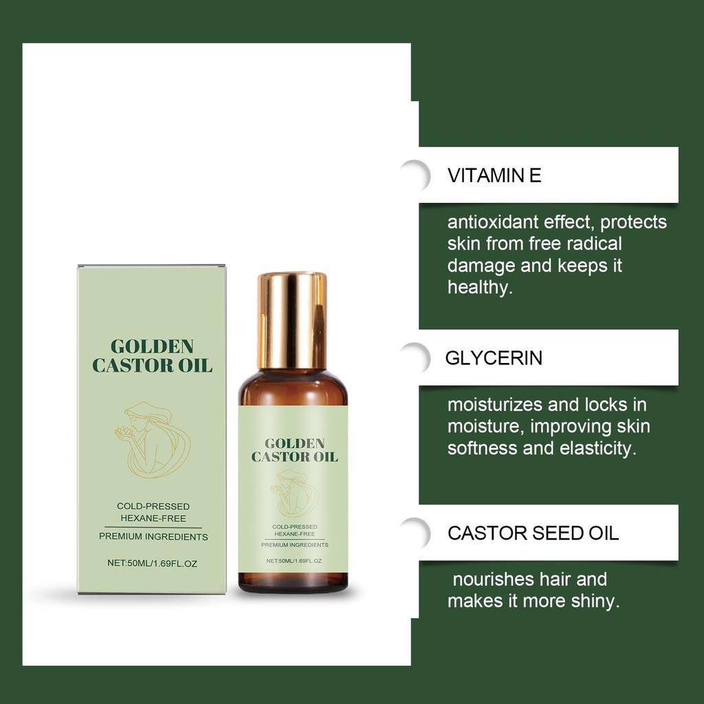 50 мл Эфирное масло Касторовое масло Питательное масло для волос Увлажнение кожи Антиоксидантное Укрепление кожного барьера Многофункциональный эффект Все в одном