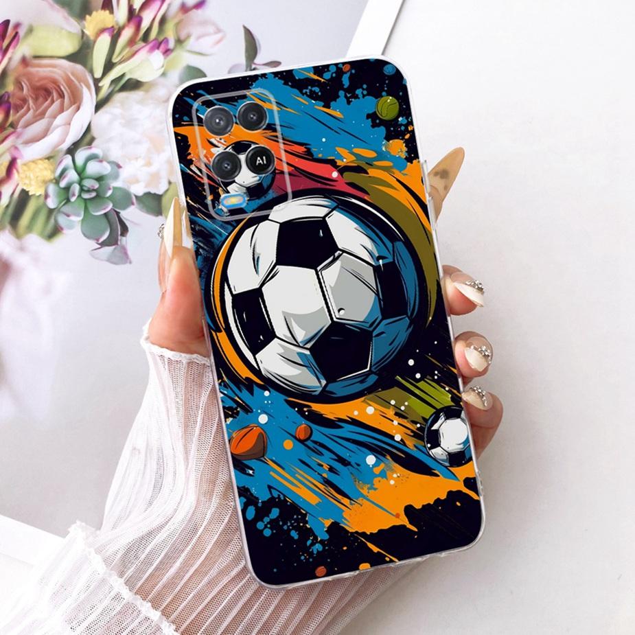 Чехол для Oppo A54 4G CPH2239 Роскошный чехол с рисунком бабочки Мягкий силиконовый чехол для телефона Для Oppo A54 5G A 54 s OppoA54s Fundas Сумки