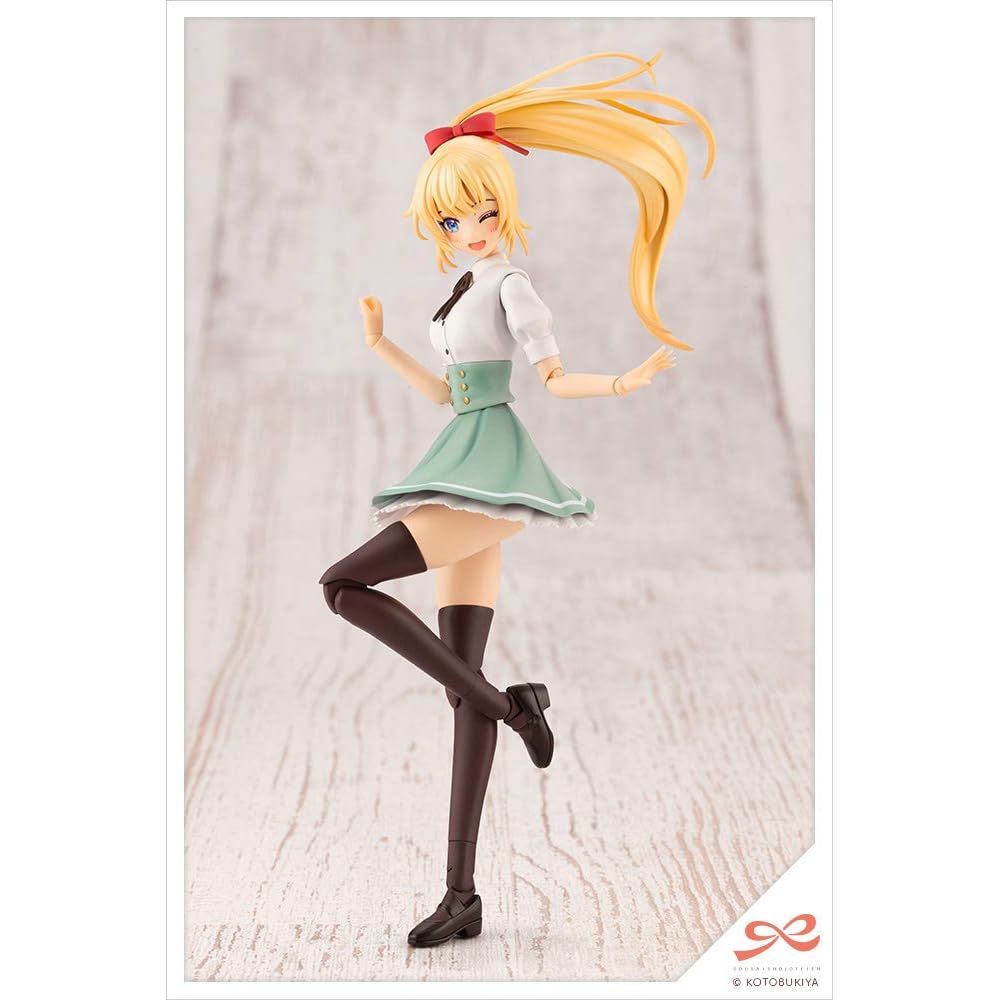 Sosai Shoujo Niwa Saeki Ritsuka Summer Uniform 1/10 Scale Plastic Model Approximately 157mm Height