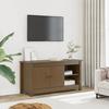 VidaXL TV Stand Honey Brown 103x36.5x52 Cm Solid Pine Wood 814592