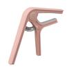 Guitar Capo Clip Clamp with Non Slip Point Universal Great Protection Ukulele Electric Guitar Capo Pink