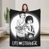 Life Is Strange Flannel Blanket  Creative Throw Blankets for  Sofa Bedding Lounge 200x150cm Rug Piece