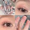 Высокопигментированные блестящие жидкие тени для век, насыщенный цвет, мерцающий карандаш для теней, универсальное использование для щек