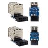 Female Extension Cable Compatibility Female Adapter USB2.0 9Pin/10P Computer Motherboard Header Adapter for Desktop Motherboard