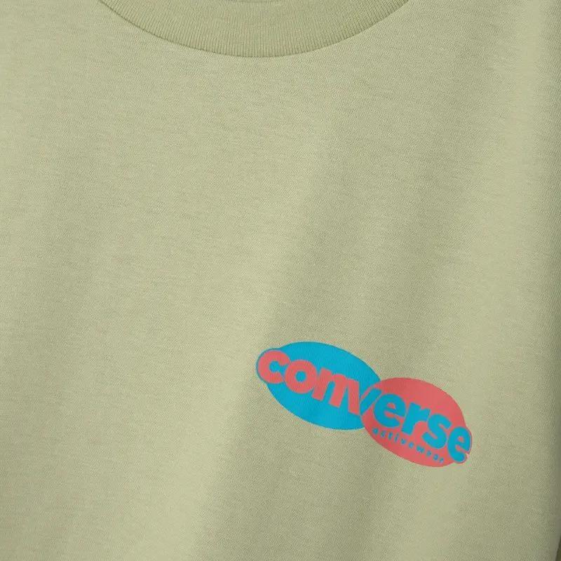 Converse Neon Nature Graphic T-Shirt Asia Sizing 'Light Green' Men's 10023463-A03
