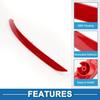 Rear Right Side Bumper Reflector No.92406F2000 Bumper Reflector Side Marker for Hyundai Elantra 2017-2018 Red