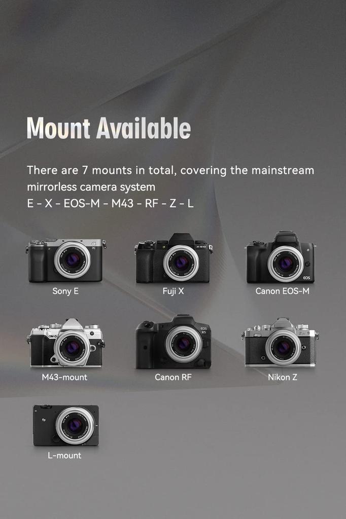 TTArtisan 50mm RF Mount RF Серебристый Meisho Optical f/2