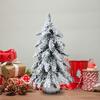 Artificial Xmas Tree 45cm Versatile Mini PVC Simulation Decorative Xmas Tree Tabletop Ornament White