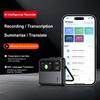 Portable AI Intelligent Voice Recorder Intelligent Transcription Language Translation Mobile Phone Sound Controlled Dictaphone