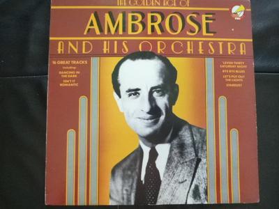 LP Пластинка AMBROSE & HIS ORCHESTRA - Золотой век Эмброуза И Его O GX4125251 EMI 1985 UK Джаз Б/У