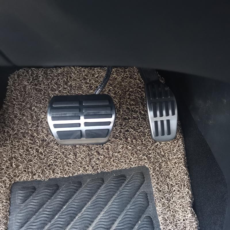 Подходит для Mitsubishi ASX HEV PHEV 2023 2024, противоскользящая накладка, крышка педали топлива акселератора, тормоза, аксессуары, без дрели