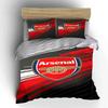Red Arsenal logo design. Bedding sets Duvet cover sets Duvet covers Pillowcases(1 * Duvet Cover 2 * Pillowcases without duvet insert)