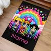 Custom personalization The Powerpuff Girls Print Area Rug - Soft, Washable Non-Slip Indoor Mat,Living Room,Home&Office Decorative Rug