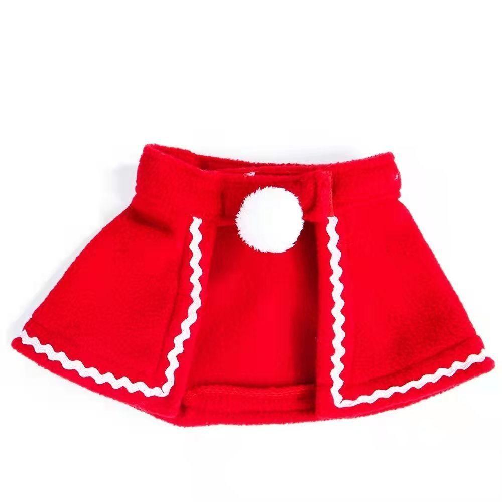 Pet Christmas cape decorations, cat clothes, festive funny outfits, dog New Year celebration capes and cloaks