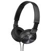 Sony Наушники MDR-ZX310: Герметичный складной черный MDR-ZX310 B