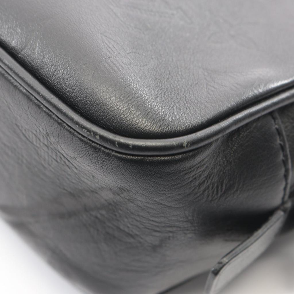 Used LOUIS VUITTON Trousse Toilette GM business bag clutch bag M68589 Monogram Shadow leather Black Black Used men