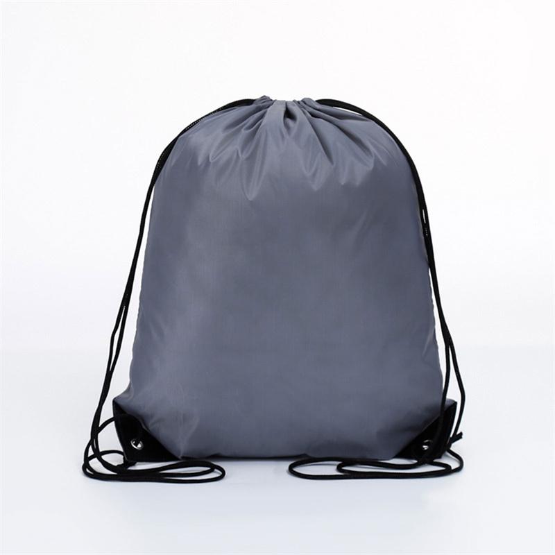 Portable Sports Bag Drawstring Belt Riding Backpack Gym Shoes Bag Storage Bag