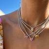 Роскошное Сексуальное Нержавеющая Сталь Теннисный Циркон Ожерелье для Женщин Хип-хоп Кубический Цирконий Кристалл Розовый Чокер Аксессуары Украшения