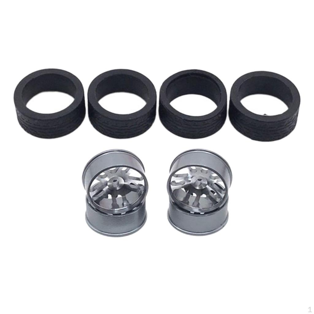 1/28 RC Trunk Tires Wheel Rims for 284131 K969 K979 K989