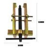 4-дюймовый двухкулачковый съемник подшипников шестерен, съемник шкива насоса, инструмент для ремонта автомобиля, мотоцикла, съемник рулевого колеса, экстрактор, съемник
