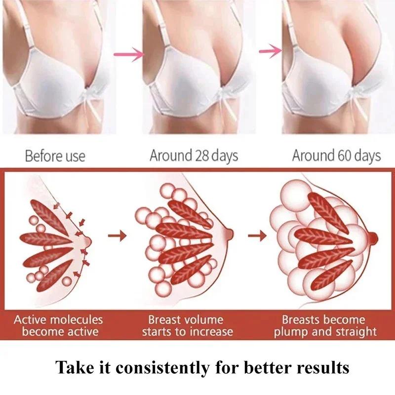 Натуральный крем для увеличения груди Chest Lift Firm Enhancer Care Oil Butt Breast Plump Growth Massage Boobs Bigger Sexy Body Care