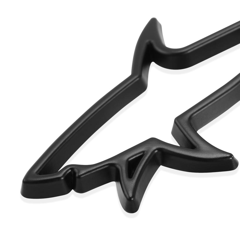 3D металлическая эмблема автомобиля в виде рыбы и акулы, наклейки на боковые крылья для Volkswagen VW Jetta MK5 6 Golf 4 5 6 7 CC Tiguan Passat B5 B6 b7 Polo