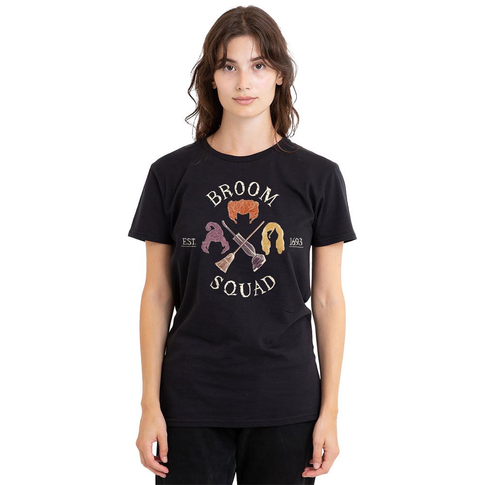 Hocus Pocus Unisex Adult Broom Squad Sanderson Sisters T-Shirt