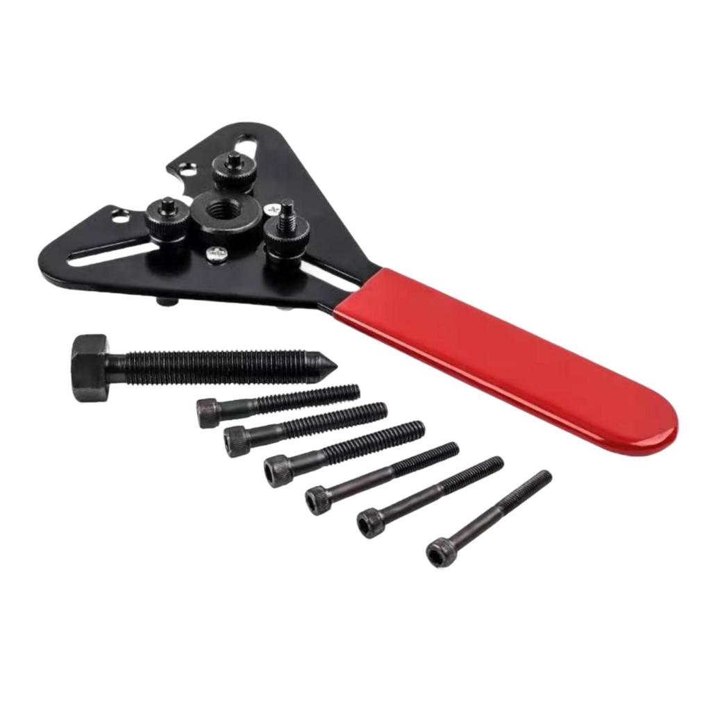 Compressor Clutch Wrench with Bolts Long-Lasting for Mechanics, Car Owners