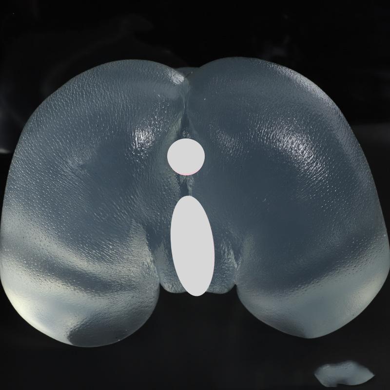 Men's Masturbation Cup Big Butt Sexy Ass Transparent Visual Sex Vagina Sex Adult Erotic Sex Toy