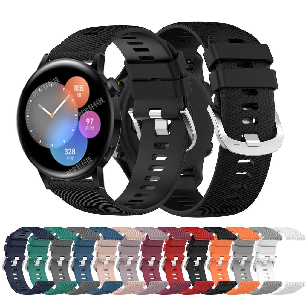 18mm 20mm 22mm Silicon Watchband For Huawei Watch GT 5 4 3 2 46mm Bracelet GT5 GT3 GT2 Pro 46mm 43mm 42mm 41mm Band Accessories