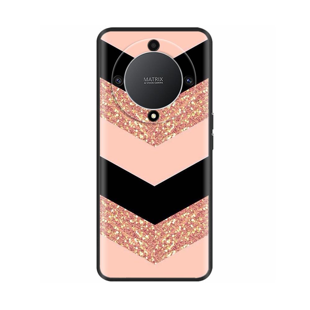 Чехол-бампер For Honor X9a 6,67" Красивый Цветок Силиконовый Чехлы Для Huawei Honor X9a HonorX9a Чехлы Для Телефона X 9 a RMO-NX1
