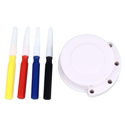 Набор для смазки часов, 4 размера наконечников, 3 углубления, масленка, ручка для масла, аксессуары для ремонта часов