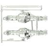 Tamiya Hop Up Options No.1990 OP.1990 CC-02 B Parts Matte Chrome Plated 54990