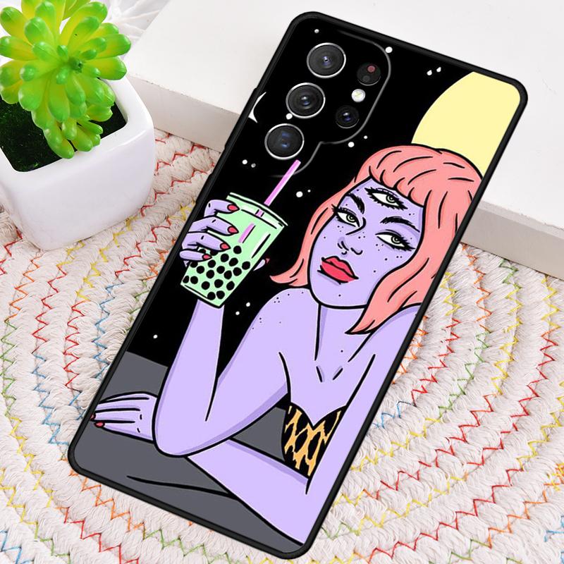 Чехол для телефона из силикона в стиле Хиппи Гранж Арт для Samsung Galaxy note 10 pro S26 S25 S24 S23 S22 S21 Plus S25Ultra Чехол Capa