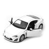 1/36 Toyota 86 Металлическая литая модель автомобиля Игрушка 2 двери открываются Машинки с механизмом оттягивания Дни Рождения Подарки для Детей Коллекции для Взрослых
