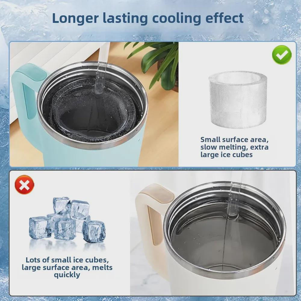 Силиконовый лоток для льда Stanley: Легкосъемная форма для льда и контейнер для льда