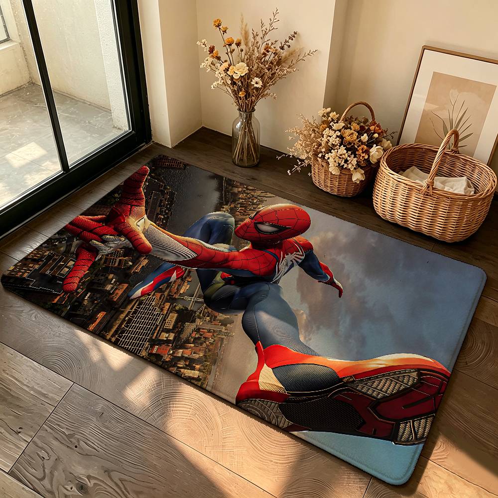 Cool-S-spider-M-manS Carpet Bathroom Anti-slip Mat Door Mat Home Decoration Mat Entrance Door Mat Scratch-resistant Door Mat