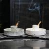 1Pc Ceramic Palo Santo Holder Incense Burner for Palo Santo Sticks Incense Holder Scent Wood Stand and Ash Catche