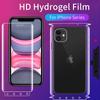 Front Back Surround All Screen Protector Soft Film For iPhone 16 15 14 13 12 Mini 11 Pro XR X XS Max 8 7 6 6S Plus SE 2020