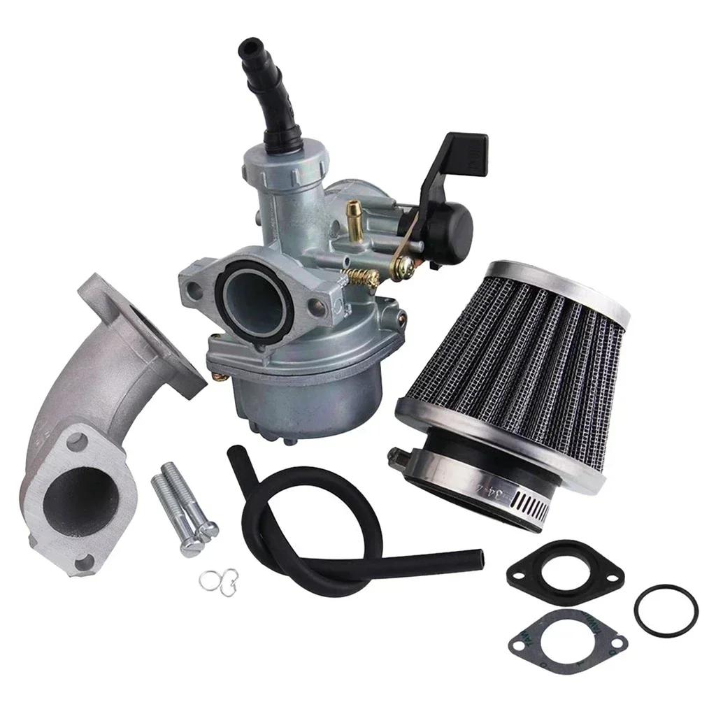 Сменный комплект карбюратора PZ22 для 110cc 125cc китайского квадроцикла 4-тактного ATV 4