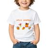 100% Хлопок Kid-e-cats Детская Футболка Мультяшный Принт Детские Футболки Милые Повседневные Топы Мягкие С Круглым Вырезом Для Малышей С Коротким Рукавом Летняя Одежда