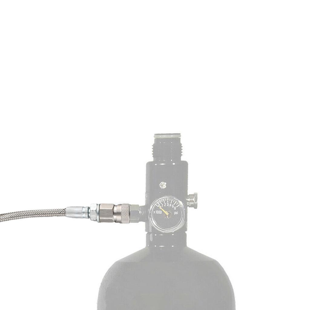 Удлинитель шланга для заливки PCP - 60 дюймов, зарядка из нержавеющей стали